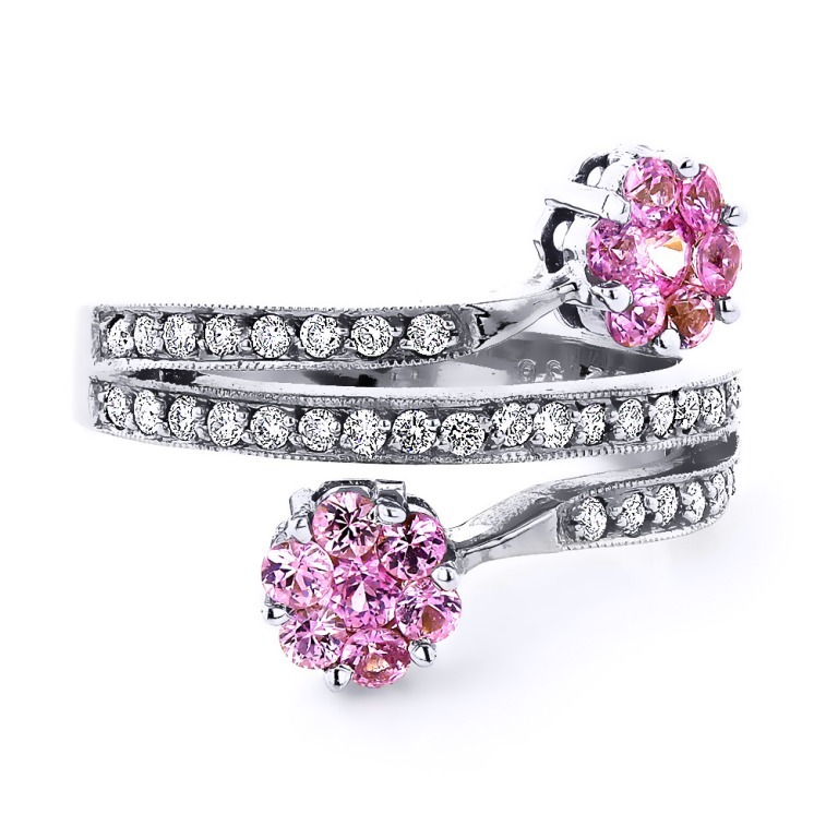 ladies-diamond-right-hand-rings-14k-gold-pink-topaz-flower-ring_1