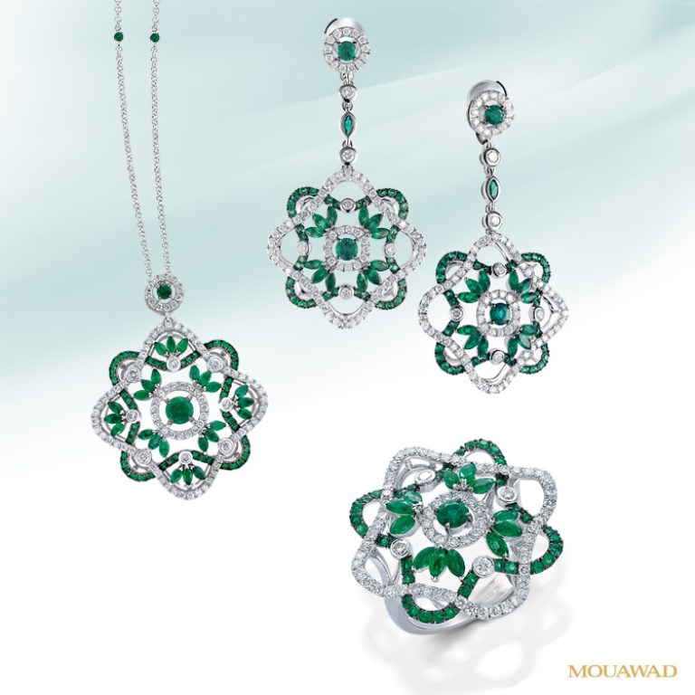 Tsavorite as a Strong Competitor to Emerald 22 mouawad-diamond-leila-jewelry-oct01