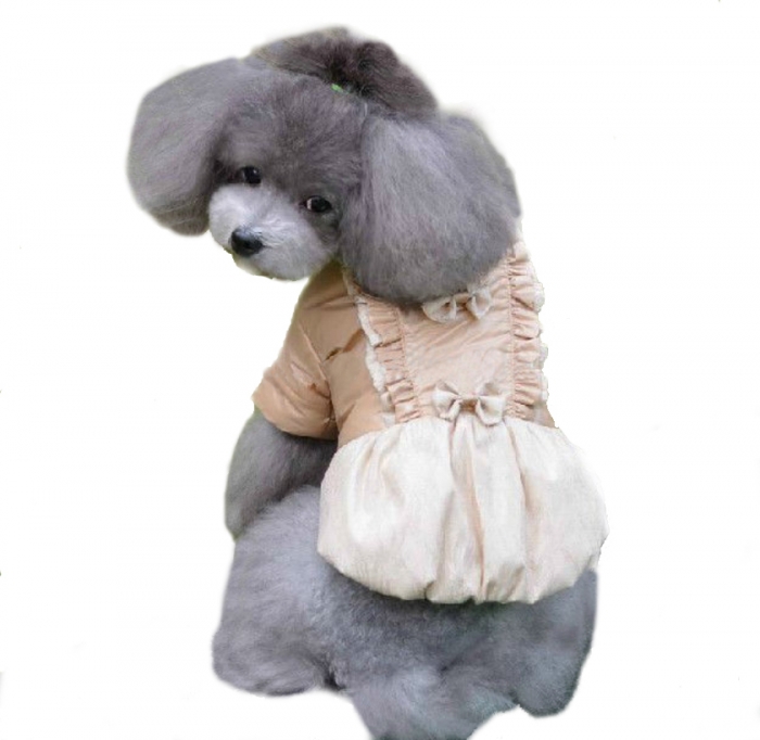 Top 35 Winter Clothes for Dogs 51 nude_puffy_coat2