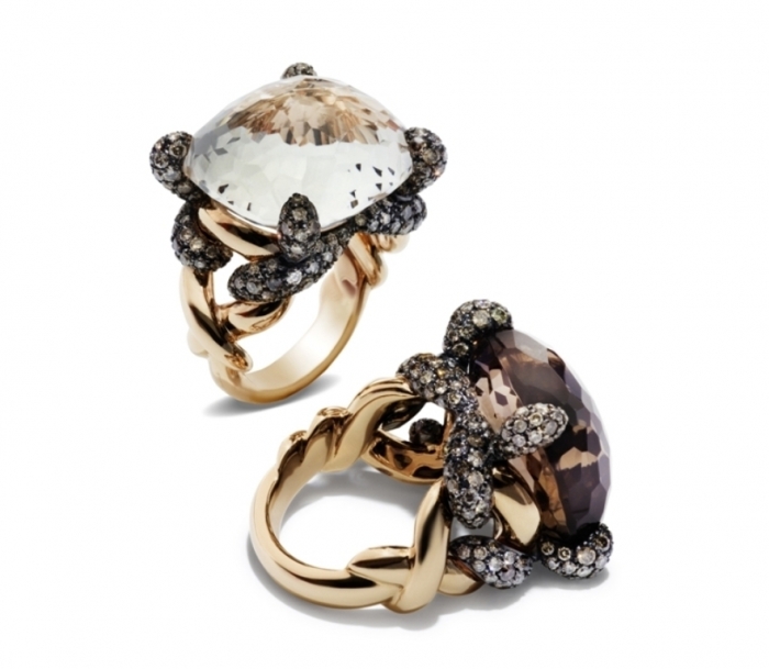 Discover the Elegance & Magnificence of Italian Jewelry 22 pomellato-tango-rings