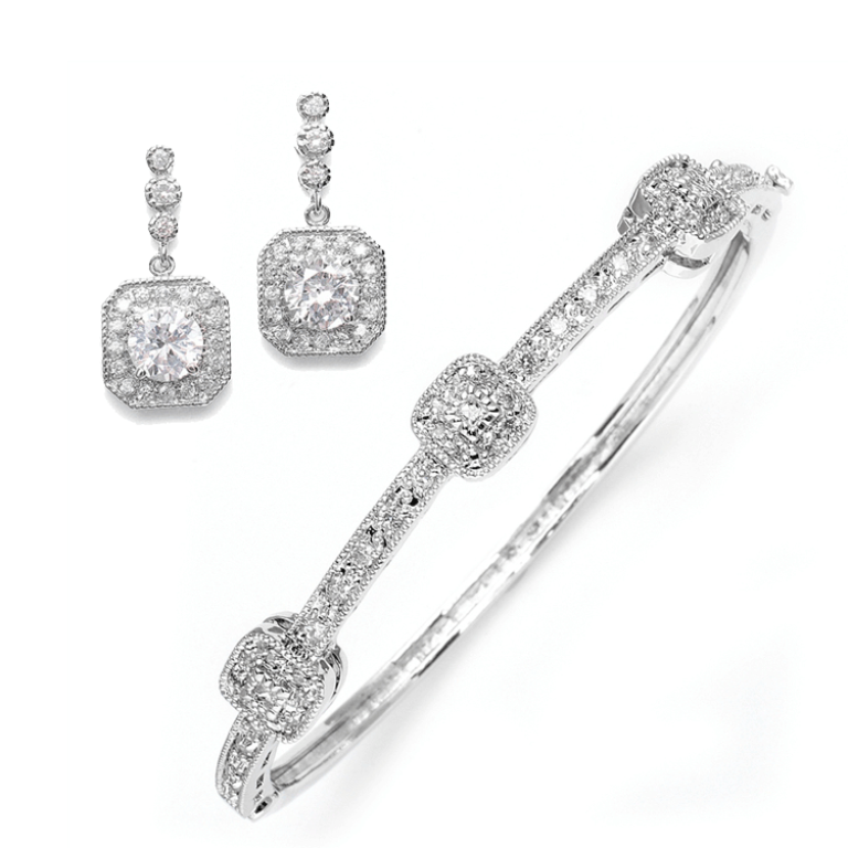 How to Choose Bridal Jewelry for Enhancing Your Beauty 13 tessa-art-deco-bridal-jewelry-set