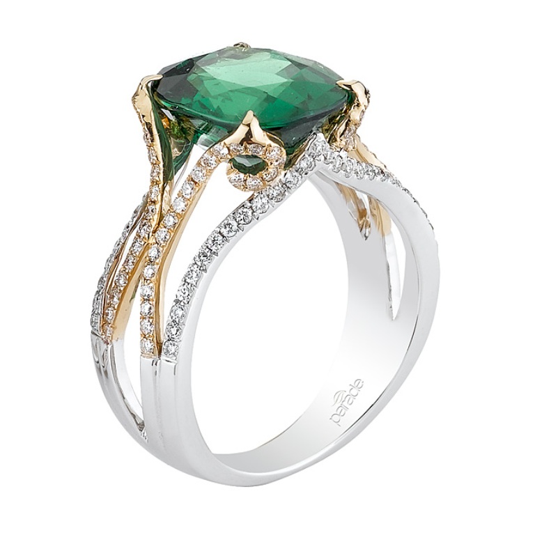 Tsavorite as a Strong Competitor to Emerald 27 tsavorite-engagement-rings-Parade-r3022-o1-wyfs-54