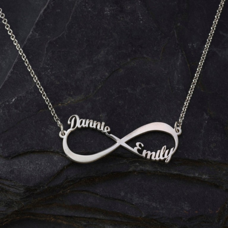 x02qmk-l-610x610-jewels-infinity-necklace-infinity-jewelry-personalized-jewelry-personalized-necklace-personalized-initial-personalized-silver-pendent Infinity Jewelry to Express Your True & Infinite Love