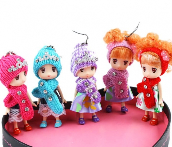 120-pcs-Lovely-Cloth-Toy-Doll-Girl-Cell-Phone-Charms-Bag-Decoration-Valentine-Day-Gift