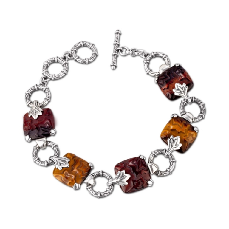 Tiger Eye Jewelry & Its Unusual Properties 23 1_28299_ZM_Autumn-Waltz-Tiger-Eye-Toggle-Bracelet