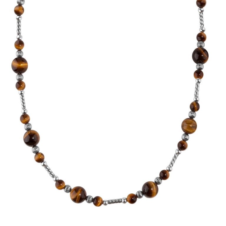 1_31260_ZM_Sterling-Silver-And-Tiger-Eye-Necklace Tiger Eye Jewelry & Its Unusual Properties