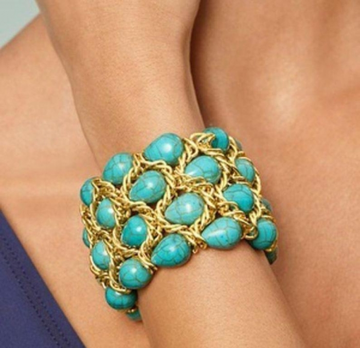 37-turquoise-jewelry-trend Turquoise jewelry “ The Stone of the Sky & Earth”