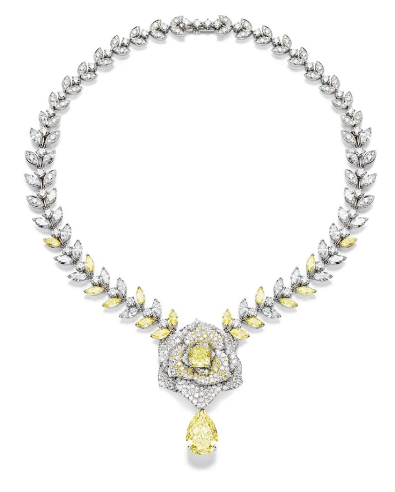 Piaget-Rose-Passion-Yellow-Diamond-Necklace