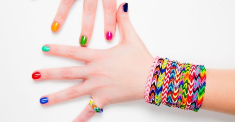 Rainbow bracelet 25 Mysterious Rainbow Jewelry Designs - rainbow jewelry for kids 1