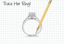 Ring Size Sketch How to Measure Your Ring Size on Your Own - 10 morganite engagement ring,pink morganite engagement ring,rose gold morganite engagement ring
