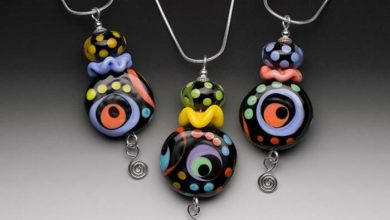 Glass Beads for Creating Romantic & Fashionable Jewelry Pieces 255 Ruffled Disk Eye 700x603 Glass Beads for Creating Romantic & Fashionable Jewelry Pieces - 10