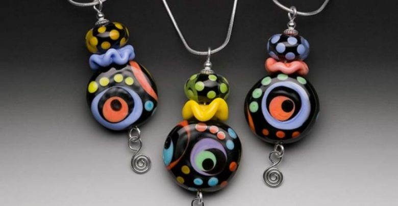 Ruffled Disk Eye 700x603 Glass Beads for Creating Romantic & Fashionable Jewelry Pieces - glass beads 1