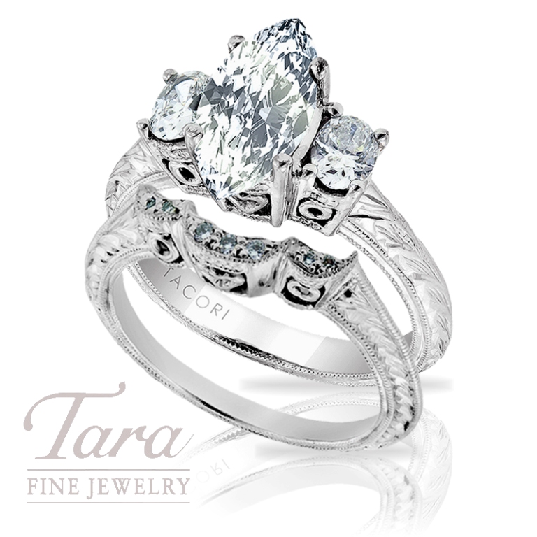 Top 10 Facts of Tacori Jewelry “The Jewel of Rich, Famous & Stars” 15 Tacori Engagement Ring and Band, .52 TDW Atlanta