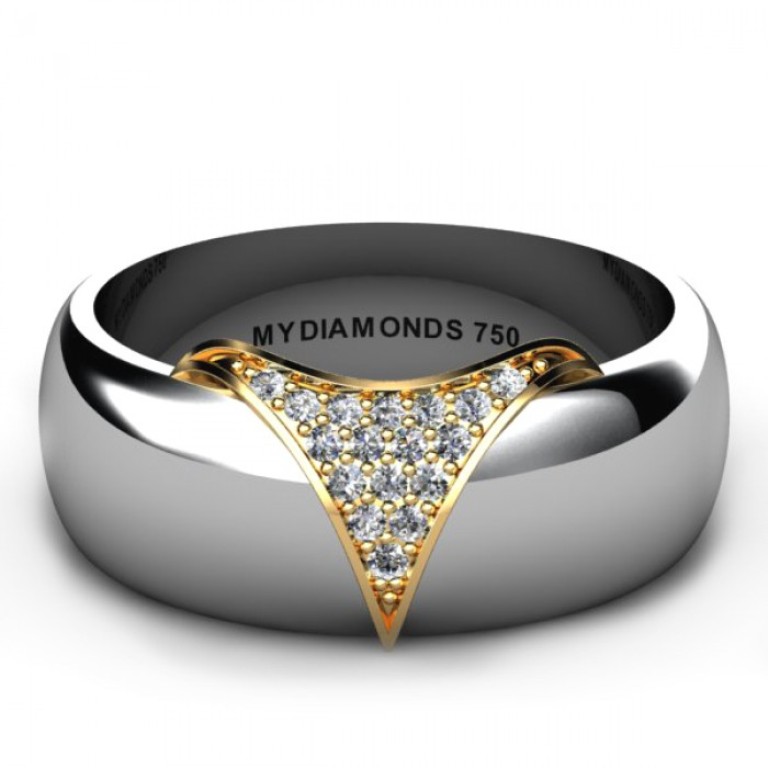 Torino-White-Gold-Men’s-Diamond-Wedding-Ring