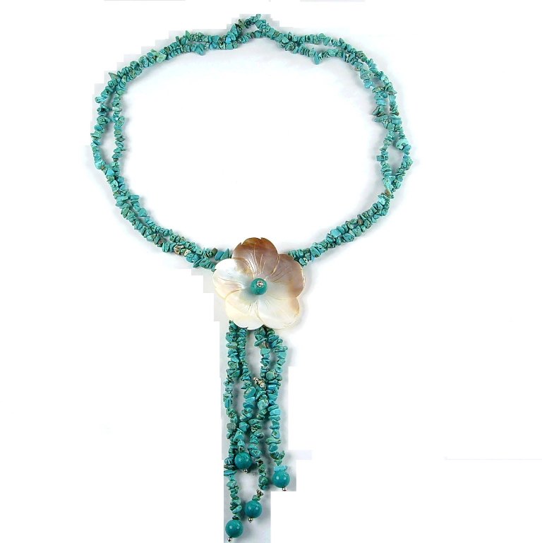 Turquoise jewelry “ The Stone of the Sky & Earth” 18 Turquoise Jewelry N001 Turquoise jewelry “ The Stone of the Sky & Earth” - 2