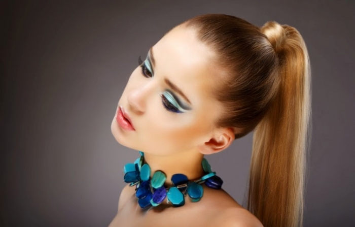 Turquoise jewelry “ The Stone of the Sky & Earth” 23 Turquoise large cab modern necklace 177735299