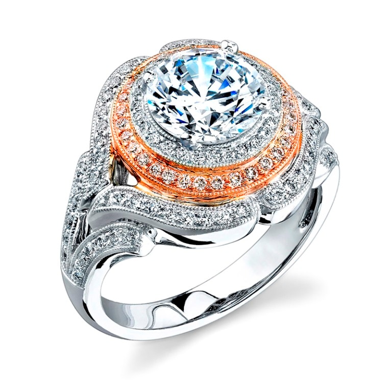 antique-cushion-cut-diamond-engagement-rings Cushion Cut Engagement Rings for Beautifying Her Finger