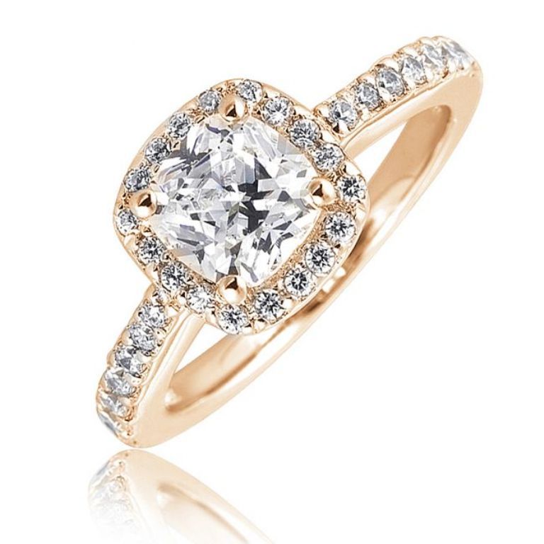 br-cushion-cut-engagement-ring-with-diamond-halo-diamond-studded-band-7507 Cushion Cut Engagement Rings for Beautifying Her Finger