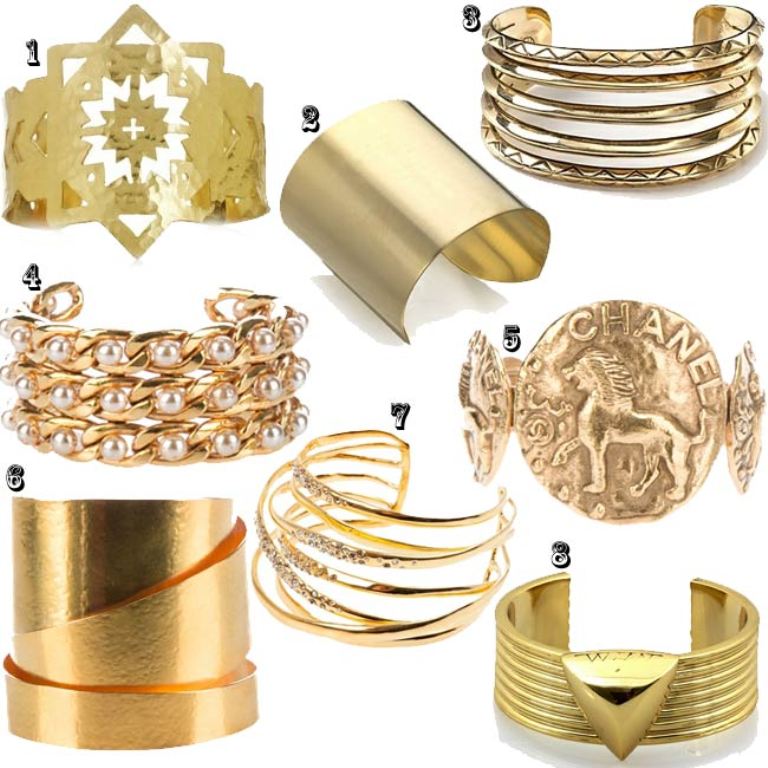 20+ Hottest Christmas Jewelry Trends 12 chunky-cuff