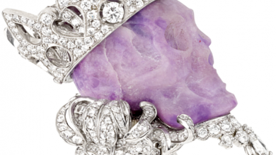 Skull Jewelry for Both Men & Women 58 dior diamond purple skull ring Skull Jewelry for Both Men & Women - 3