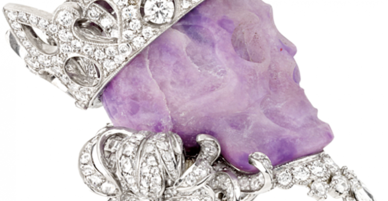dior diamond purple skull ring Skull Jewelry for Both Men & Women - Halloween jewelry 1