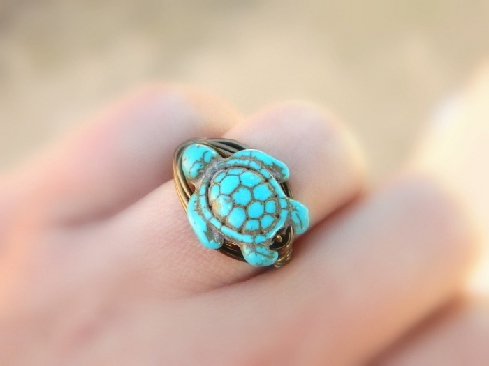 Turquoise jewelry “ The Stone of the Sky & Earth” 20 il_fullxfull.413984917_4tvg
