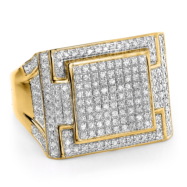 mens-diamond-ring-106ct-10k-yellow-gold-white-gold-or-rose-gold_1