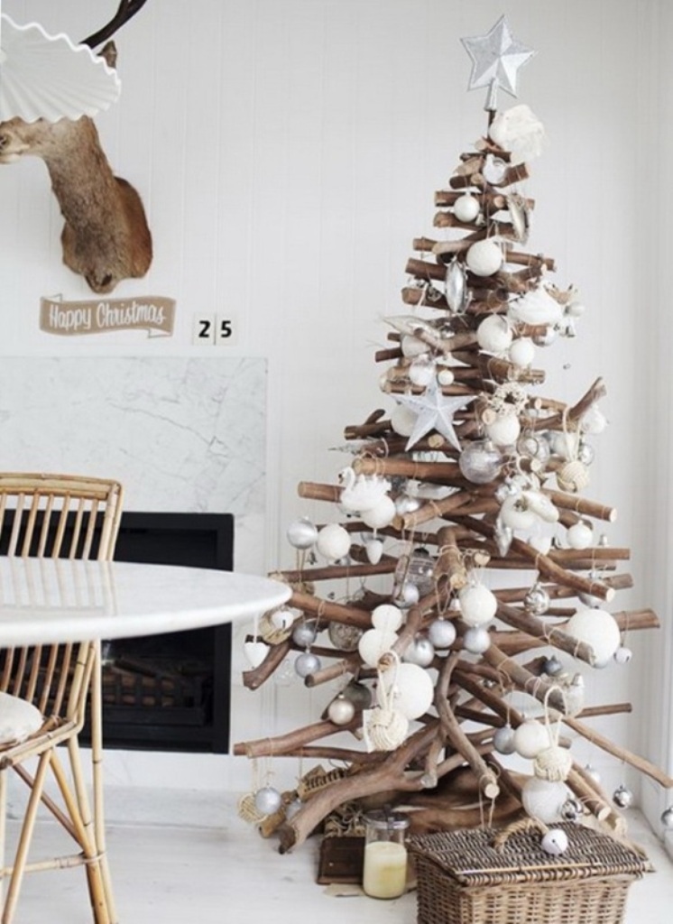 24 Latest & Hottest Christmas Trends 26 tree-wood