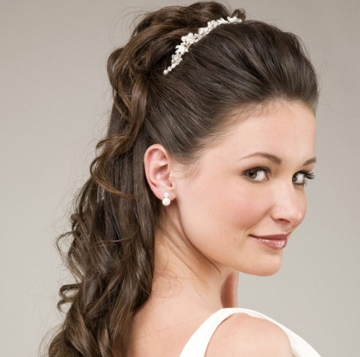 “Wedding Headbands” The Best Choice for Brides, Why?! 10 wedding-updo-hairstyles