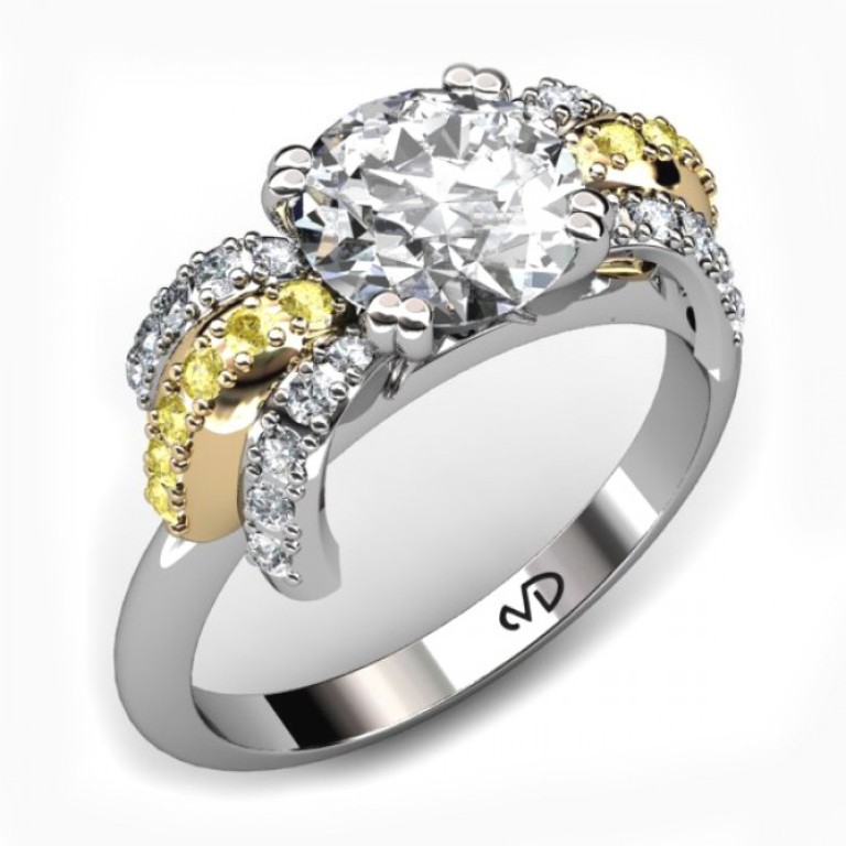 The Rarest Yellow Diamonds & Their Breathtaking Beauty 5 yellow-diamond-engagement-ring-belluno-1_2