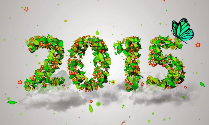 Best 25 Happy New Year Greeting Cards 34 new-year-2015-flower-cards