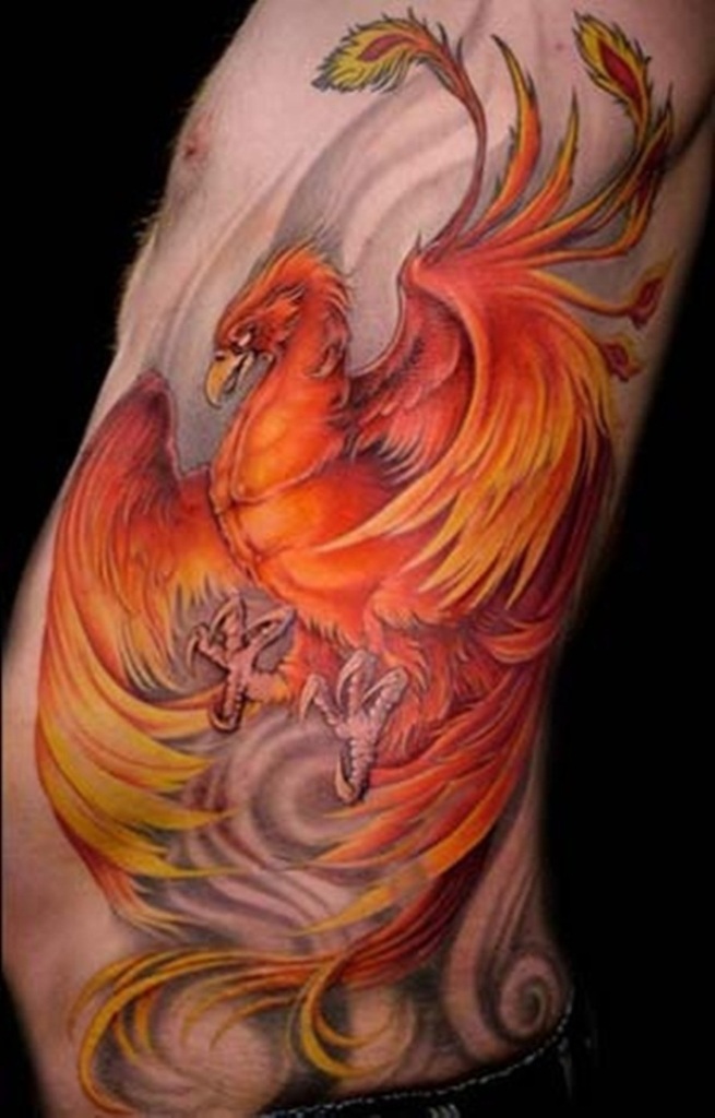 47-Phoenix-tattoo New Facts You Don't Know about the Legend of the Phoenix