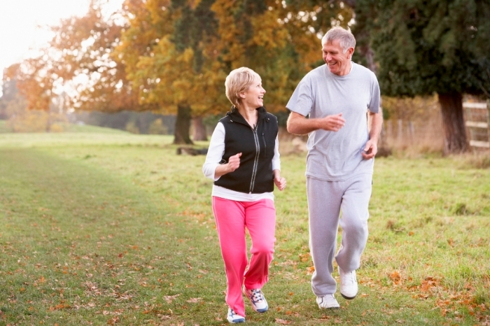 Couple-power-walking How to Lower Your Blood Pressure