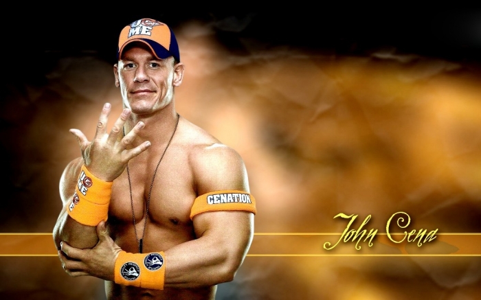 Wrestler-John-Cena-HD-Wallpaper-Wide Top 10 Most Famous Wrestlers in WWE