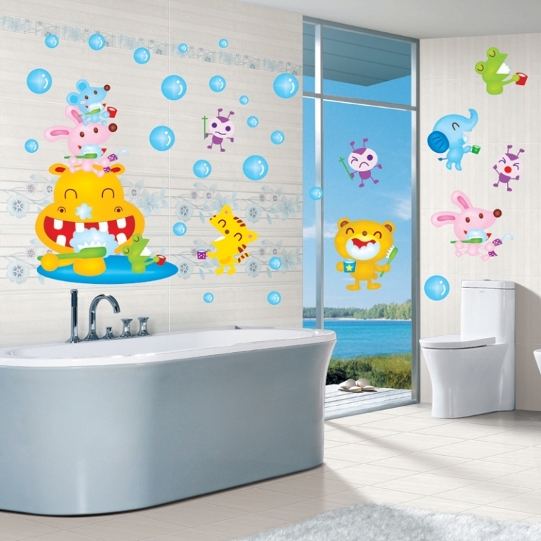 35 Awesome & Dazzling Kids’ Bathroom Design Ideas 2015 (22)