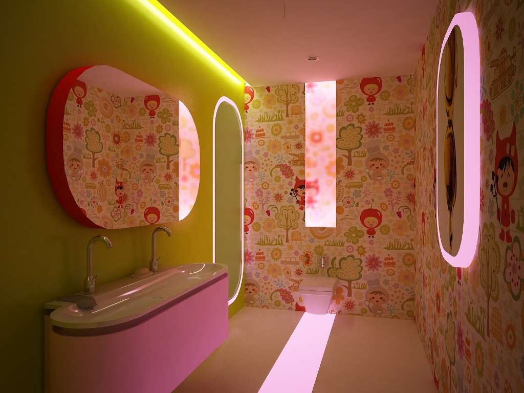 35 Awesome & Dazzling Kids’ Bathroom Design Ideas 2015 (33)