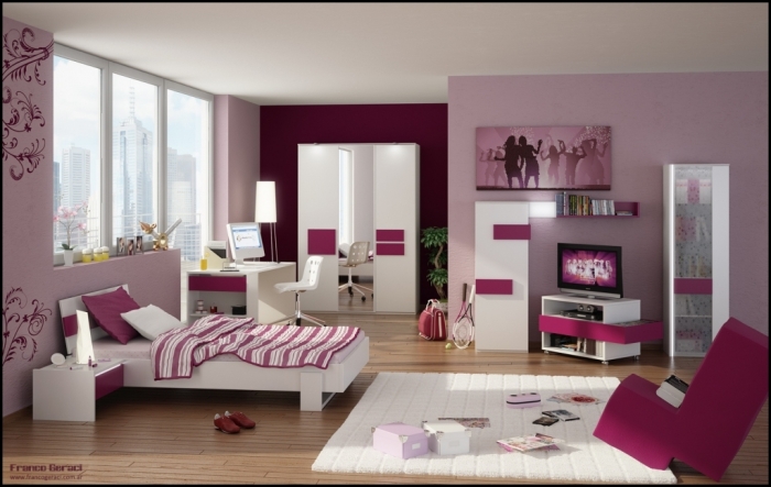 35 Awesome & Dazzling Teens’ Bedroom Design Ideas 2015 (2)