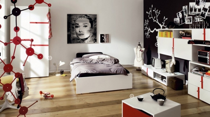 35 Awesome & Dazzling Teens’ Bedroom Design Ideas 2015 (22)