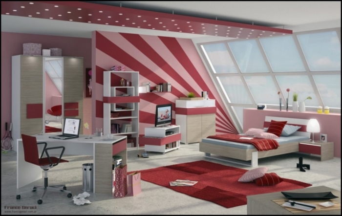35 Awesome & Dazzling Teens’ Bedroom Design Ideas 2015 (23)