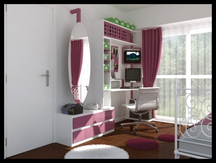 35 Awesome & Dazzling Teens’ Bedroom Design Ideas 2015 (28)