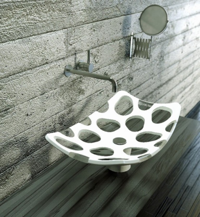 The 47 Awesome & Fabulous Bathroom Sink Designs 37 35 Awesome & Fabulous Bathroom Sink Designs 2015 (35)