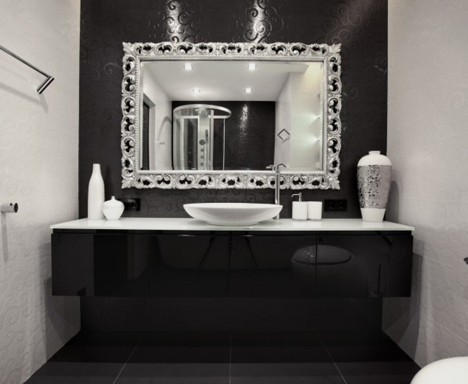 35-Charming-Fabulous-Bathroom-Mirror-Designs-2015-6 50+ Charming & Fabulous Bathroom Mirror Designs 2022