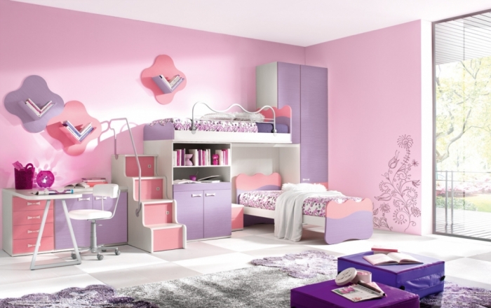 35 Dazzling & Amazing Girls Bedroom Design Ideas 2015 (32)