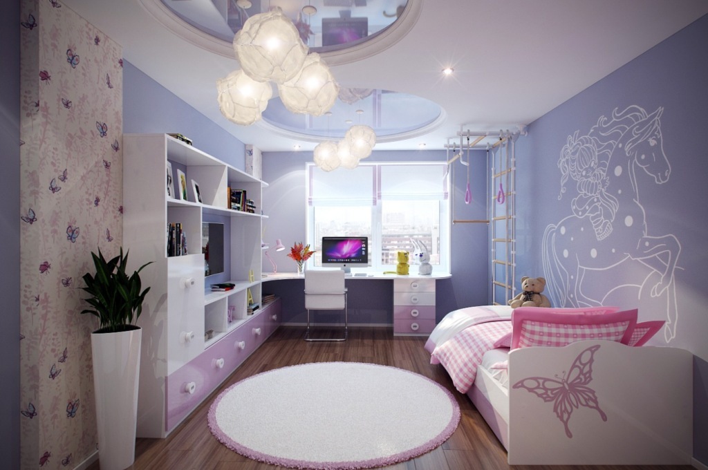 35 Magnificent & Dazzling Ceiling Design Ideas for Kids 2015 (19)