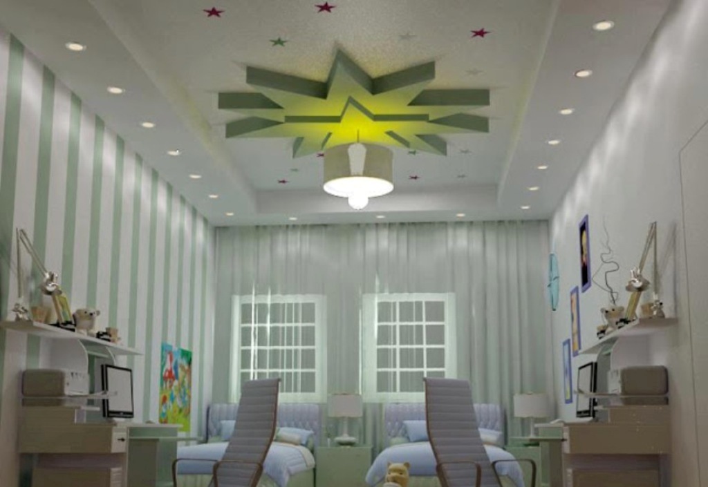 35-Magnificent-Dazzling-Ceiling-Design-Ideas-for-Kids-2015-2 36 Magnificent & Dazzling Ceiling Design Ideas for Kids