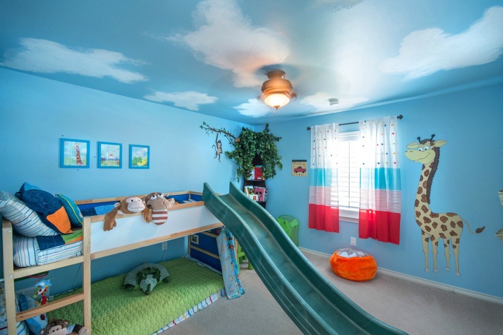 35 Magnificent & Dazzling Ceiling Design Ideas for Kids 2015 (22)