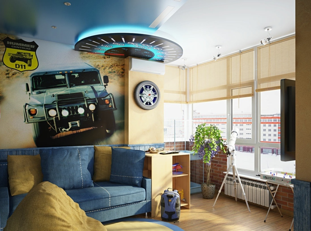 35 Magnificent & Dazzling Ceiling Design Ideas for Kids 2015 (24)