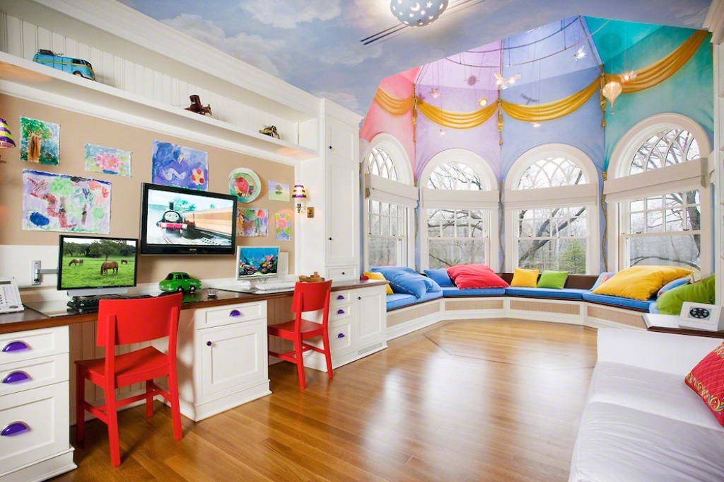 35-Magnificent-Dazzling-Ceiling-Design-Ideas-for-Kids-2015-25 36 Magnificent & Dazzling Ceiling Design Ideas for Kids