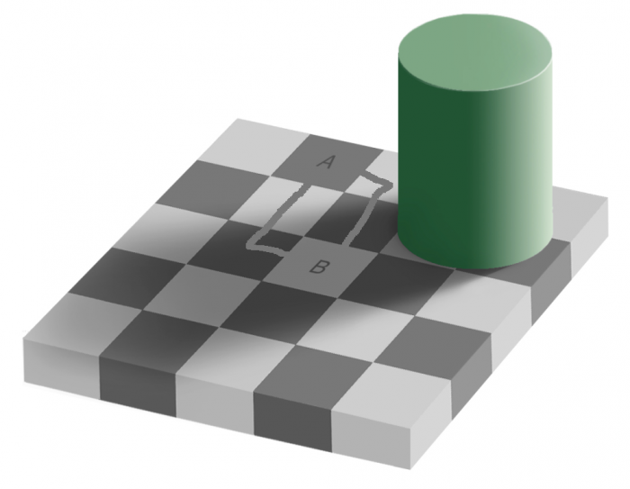 Top 10 Most Interesting Mind Tricks to Trick Your Mind 9 Copy of Grey_square_optical_illusion