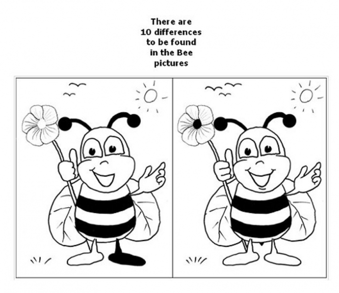 Top 10 Most Interesting Mind Tricks to Trick Your Mind 13 spot the difference (1)